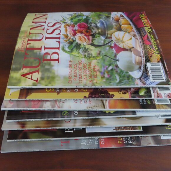 Lot of 7 Victoria Magazines Autumn Issues 2002/2008/2009/2011/2012/2013/2021 - Picture 6 of 16